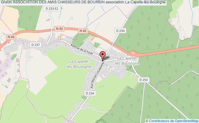 plan association Association Des Amis Chasseurs De Boursin La Capelle-lès-Boulogne