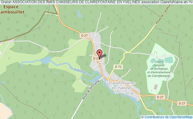 plan association Association Des Amis Chasseurs De Clairefontaine En Yvelines Clairefontaine-en-Yvelines