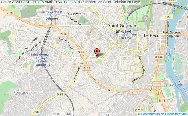 plan association Association Des Amis D'andre Ostier Saint-Germain-en-Laye