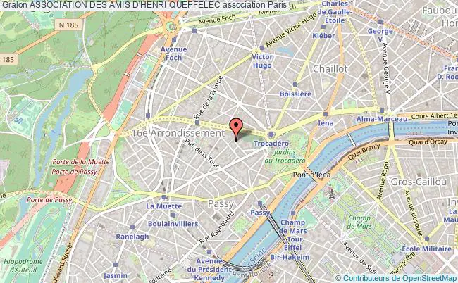 plan association Association Des Amis D'henri Queffelec Paris