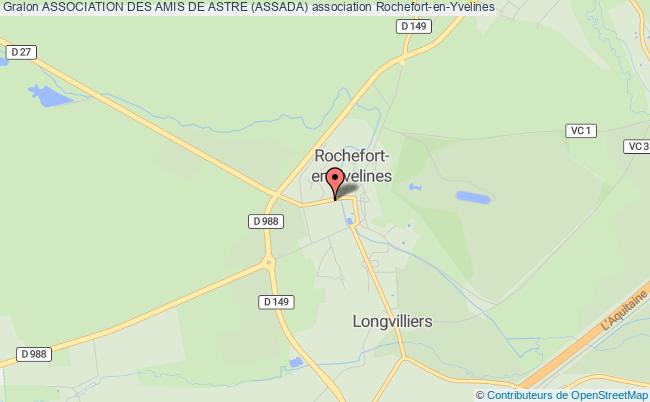plan association Association Des Amis De Astre (assada) Rochefort-en-Yvelines