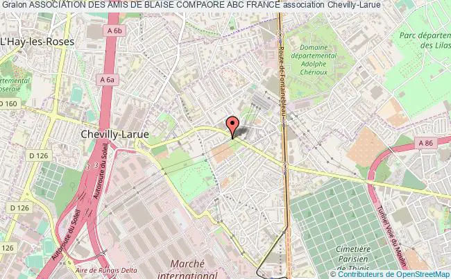 plan association Association Des Amis De Blaise Compaore Abc France Chevilly-Larue