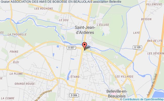 plan association Association Des Amis De Bobosse En Beaujolais Belleville-en-Beaujolais