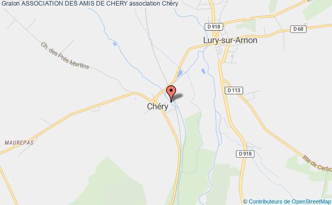 plan association Association Des Amis De Chery Chéry
