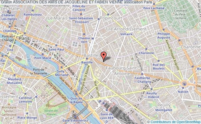 plan association Association Des Amis De Jacqueline Et Fabien Vienne Paris