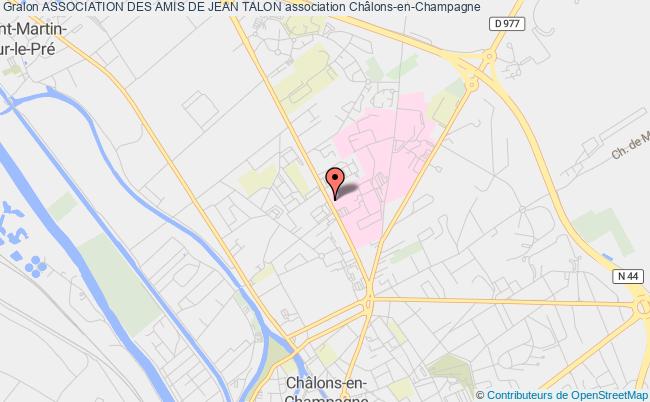 plan association Association Des Amis De Jean Talon Châlons-en-Champagne