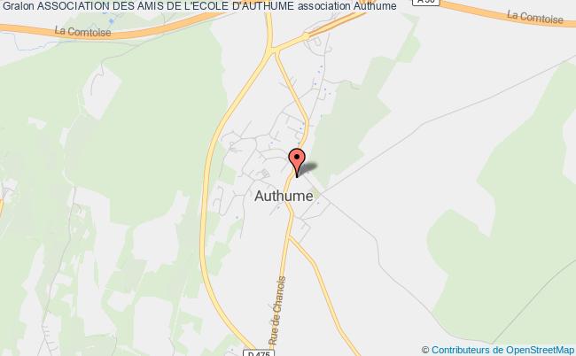 plan association Association Des Amis De L'ecole D'authume Authume