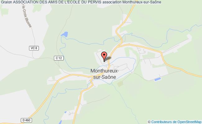 plan association Association Des Amis De L'ecole Du Pervis Monthureux-sur-Saône
