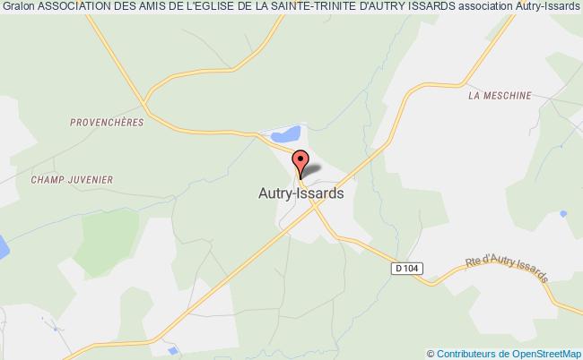 ASSOCIATION DES AMIS DE L'EGLISE DE LA SAINTE-TRINITE D'AUTRY ISSARDS