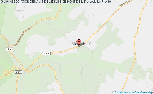 plan association Association Des Amis De L'Église De Mont-de-l'if Mont-de-l'If