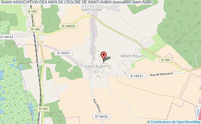 plan association Association Des Amis De L'eglise De Saint-aubin Saint-Aubin