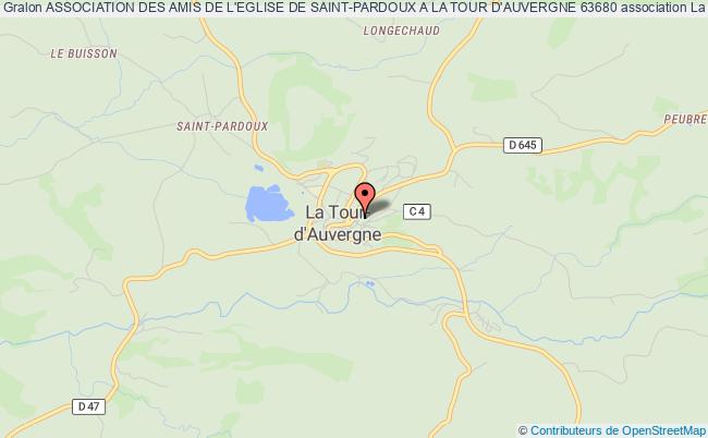 plan association Association Des Amis De L'eglise De Saint-pardoux A La Tour D'auvergne 63680 La    Tour-d'Auvergne