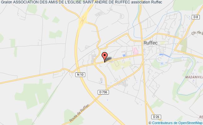 plan association Association Des Amis De L'eglise Saint Andre De Ruffec Ruffec