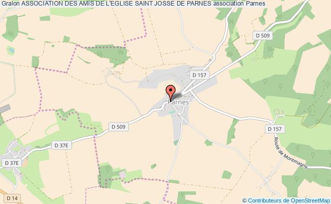 plan association Association Des Amis De L'eglise Saint Josse De Parnes Parnes