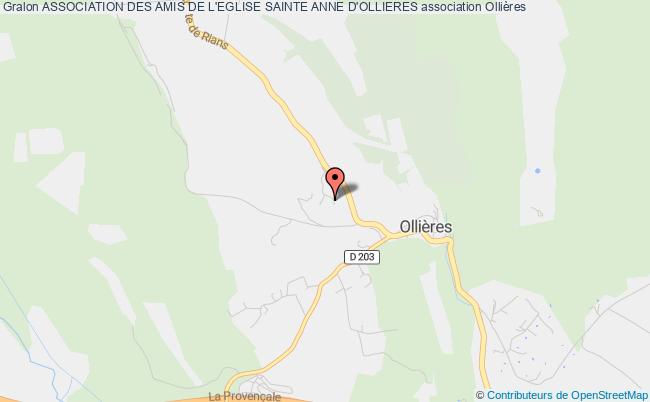 ASSOCIATION DES AMIS DE L'EGLISE SAINTE ANNE D'OLLIERES