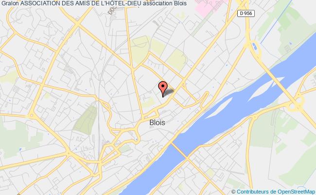 plan association Association Des Amis De L'hÔtel-dieu Blois