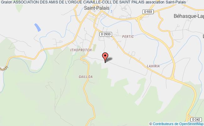 ASSOCIATION DES AMIS DE L'ORGUE CAVAILLE-COLL DE SAINT PALAIS