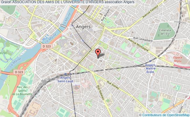 plan association Association Des Amis De L'universite D'angers Angers