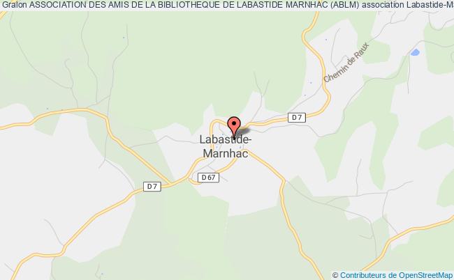 plan association Association Des Amis De La Bibliotheque De Labastide Marnhac (ablm) Labastide-Marnhac