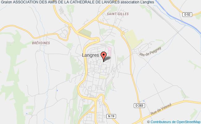 plan association Association Des Amis De La Cathedrale De Langres Langres