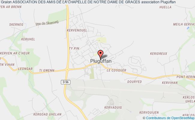 plan association Association Des Amis De La Chapelle De Notre Dame De Graces Pluguffan