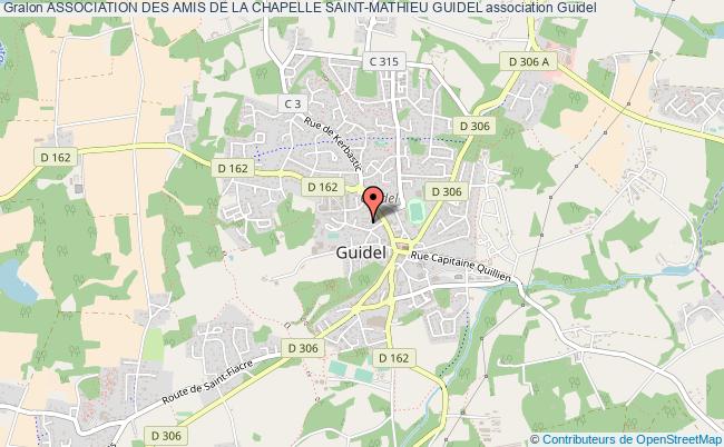 plan association Association Des Amis De La Chapelle Saint-mathieu Guidel Guidel