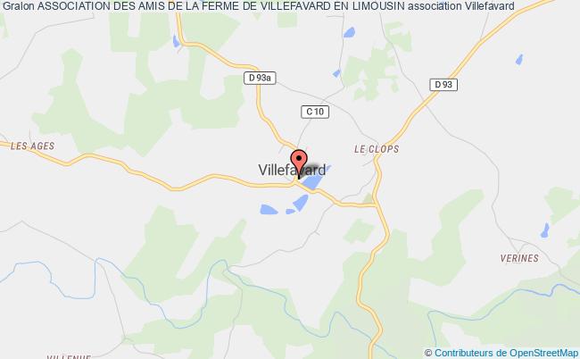 plan association Association Des Amis De La Ferme De Villefavard En Limousin Villefavard