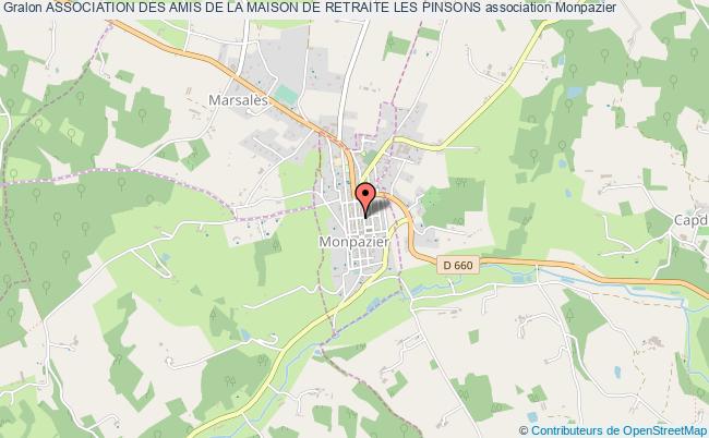 ASSOCIATION DES AMIS DE LA MAISON DE RETRAITE LES PINSONS