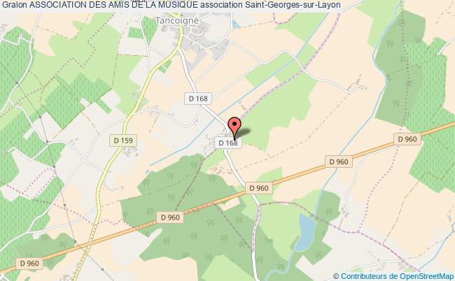 plan association Association Des Amis De La Musique Saint-Georges-sur-Layon