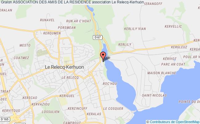 plan association Association Des Amis De La Residence Le Relecq-Kerhuon