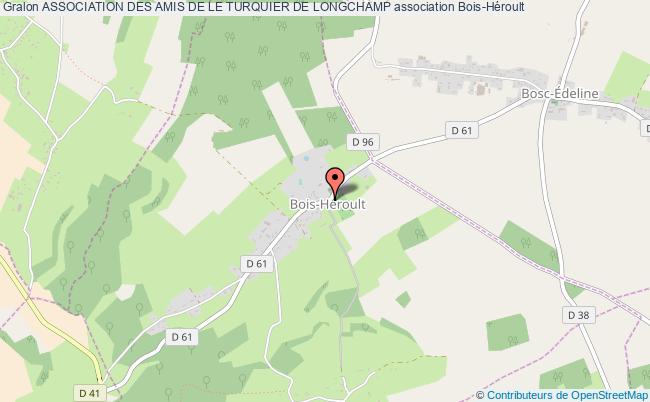 plan association Association Des Amis De Le Turquier De Longchamp Bois-Héroult