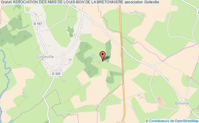 plan association Association Des Amis De Louis-bon De La Bretonniere Golleville