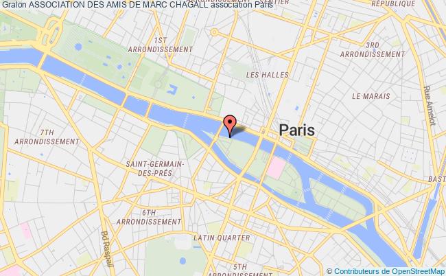 plan association Association Des Amis De Marc Chagall Paris