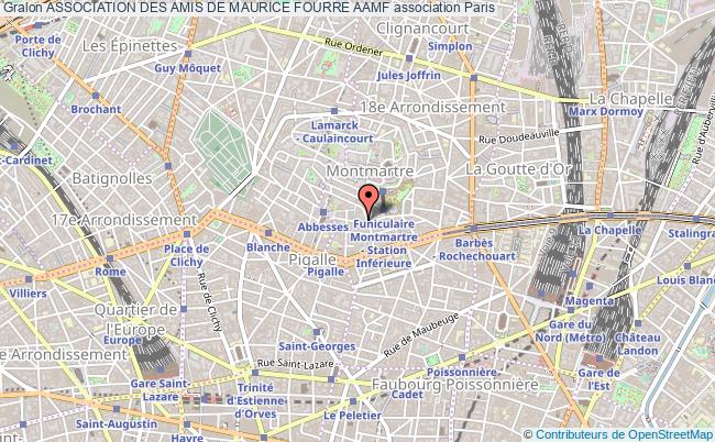 plan association Association Des Amis De Maurice Fourre Aamf Paris