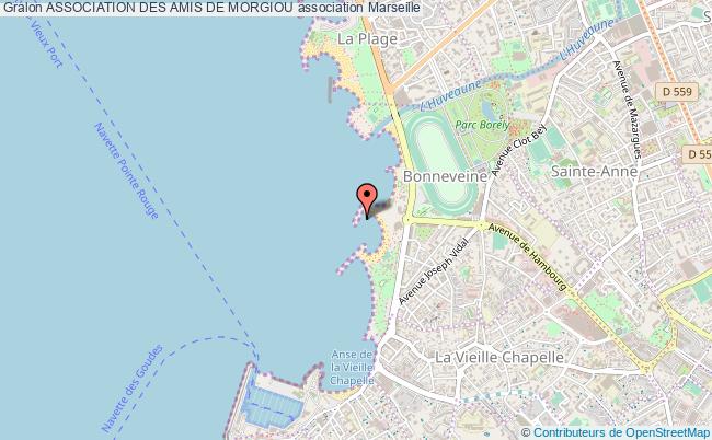 plan association Association Des Amis De Morgiou Marseille