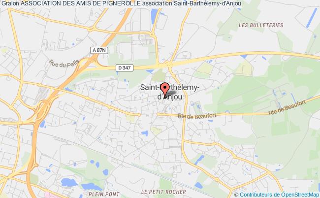 plan association Association Des Amis De Pignerolle Saint-Barthélemy-d'Anjou
