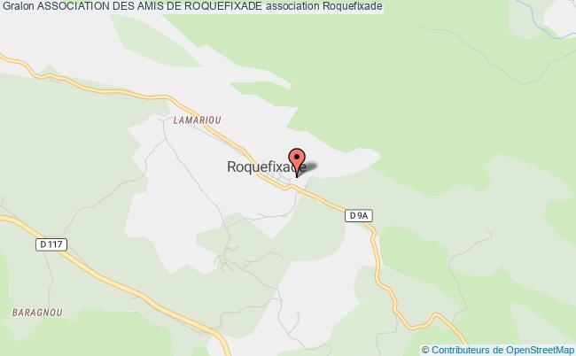 plan association Association Des Amis De Roquefixade Roquefixade