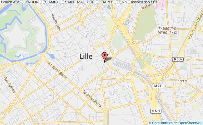 plan association Association Des Amis De Saint Maurice Et Saint Etienne Lille