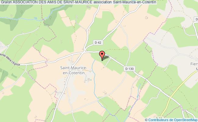 plan association Association Des Amis De Saint-maurice Saint-Maurice-en-Cotentin