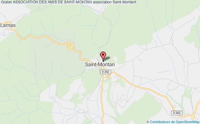 ASSOCIATION DES AMIS DE SAINT-MONTAN