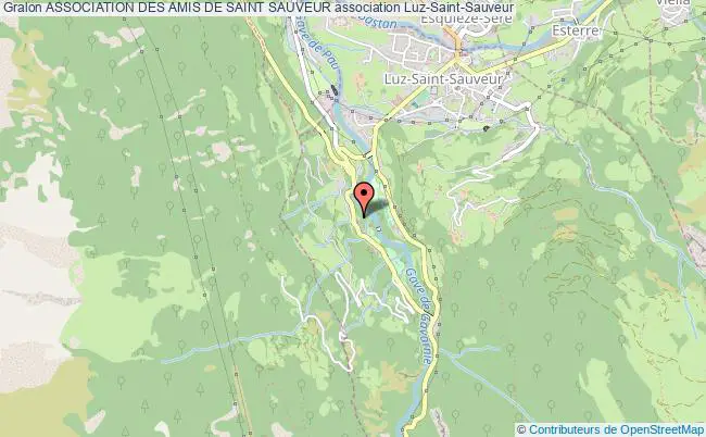 plan association Association Des Amis De Saint Sauveur Luz-Saint-Sauveur