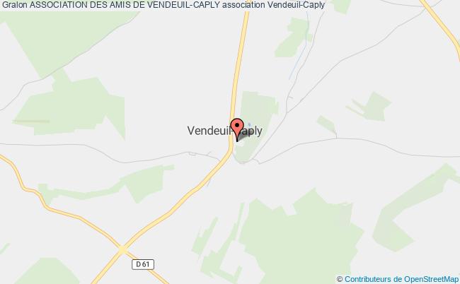 plan association Association Des Amis De Vendeuil-caply Vendeuil-Caply