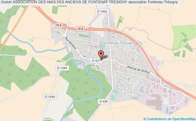 plan association Association Des Amis Des Anciens De Fontenay-tresigny Fontenay-Trésigny