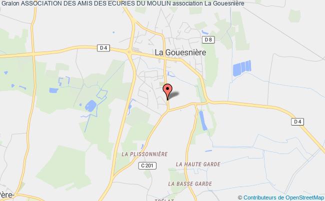 plan association Association Des Amis Des Ecuries Du Moulin Gouesnière