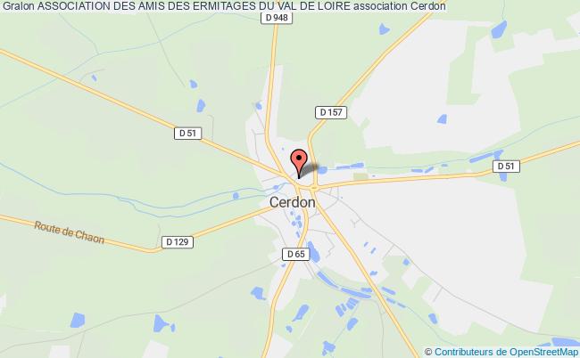 plan association Association Des Amis Des Ermitages Du Val De Loire Cerdon