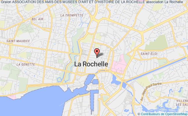 plan association Association Des Amis Des Musees D'art Et D'histoire De La Rochelle Rochelle