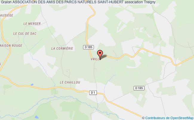 plan association Association Des Amis Des Parcs Naturels Saint-hubert Treigny