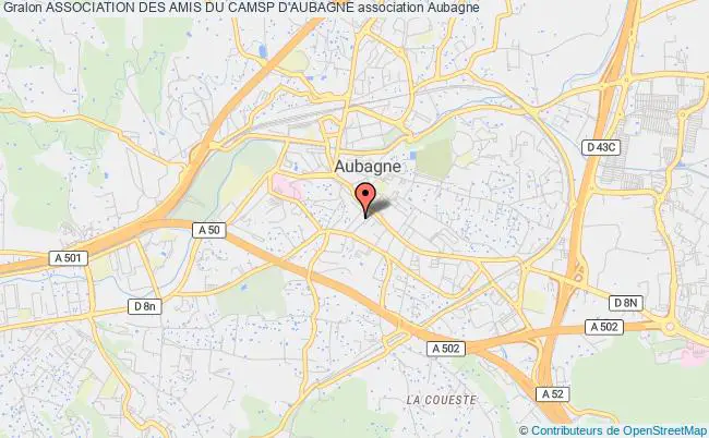 plan association Association Des Amis Du Camsp D'aubagne Aubagne