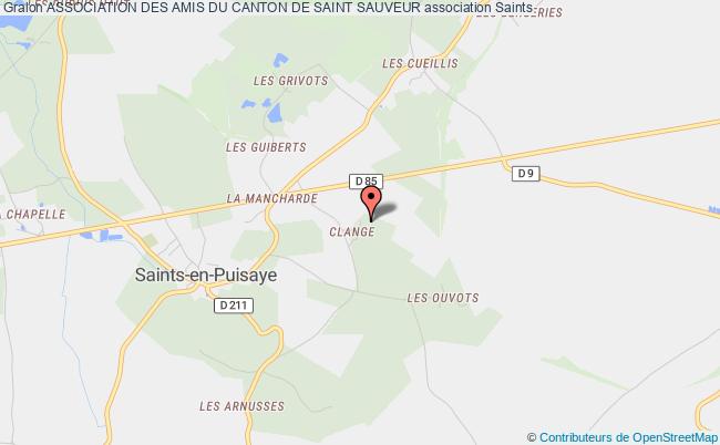 plan association Association Des Amis Du Canton De Saint Sauveur Saints
