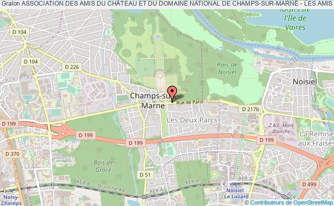 ASSOCIATION DES AMIS DU CHÂTEAU ET DU DOMAINE NATIONAL DE CHAMPS-SUR-MARNE - LES AMIS DE CHAMPS